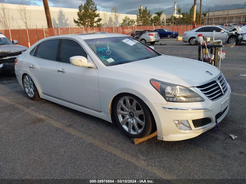 KMHGH4JH1DU063380 2013 Hyundai Equus Signature