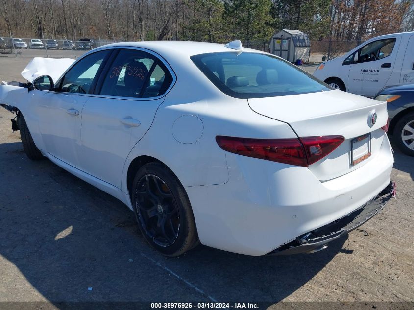 ZARFAMAN8K7621320 | 2019 ALFA ROMEO GIULIA