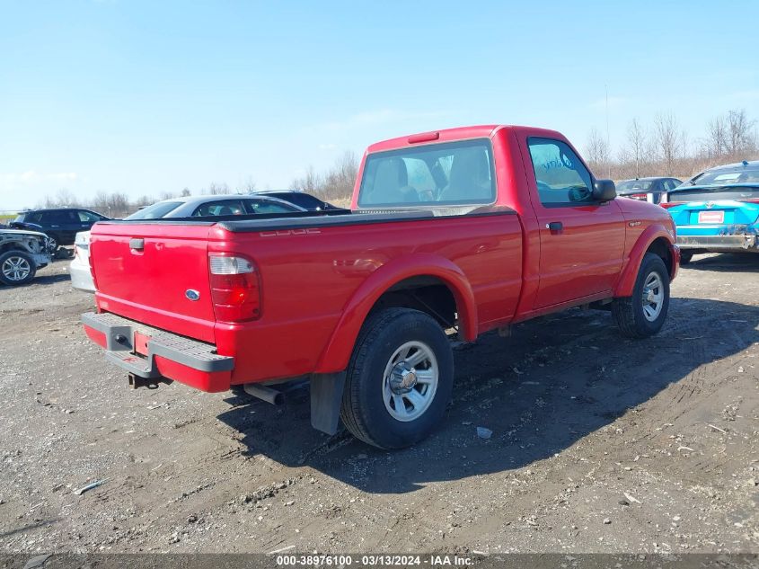 1FTYR10U24TA08767 | 2004 FORD RANGER