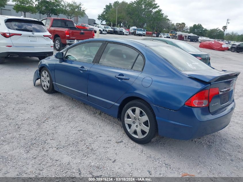 2010 Honda Civic Lx VIN: 2HGFA1F59AH563661 Lot: 38976234