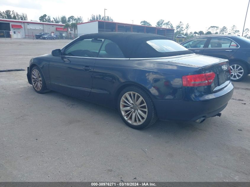 2010 Audi A5 2.0T Premium VIN: WAUJFAFH6AN020308 Lot: 38976271