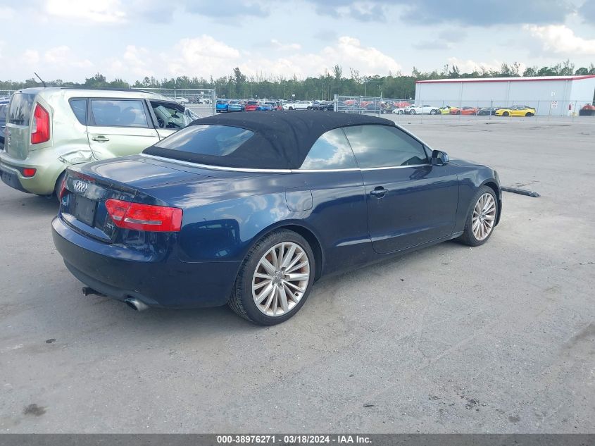 2010 Audi A5 2.0T Premium VIN: WAUJFAFH6AN020308 Lot: 38976271