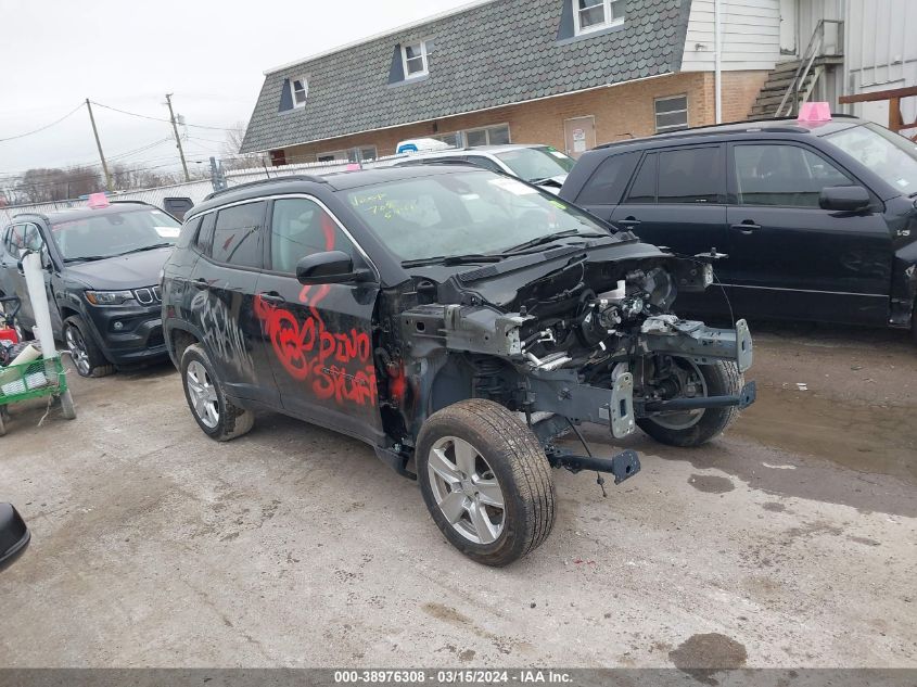 2022 JEEP COMPASS LATITUDE - 3C4NJDBB6NT125233