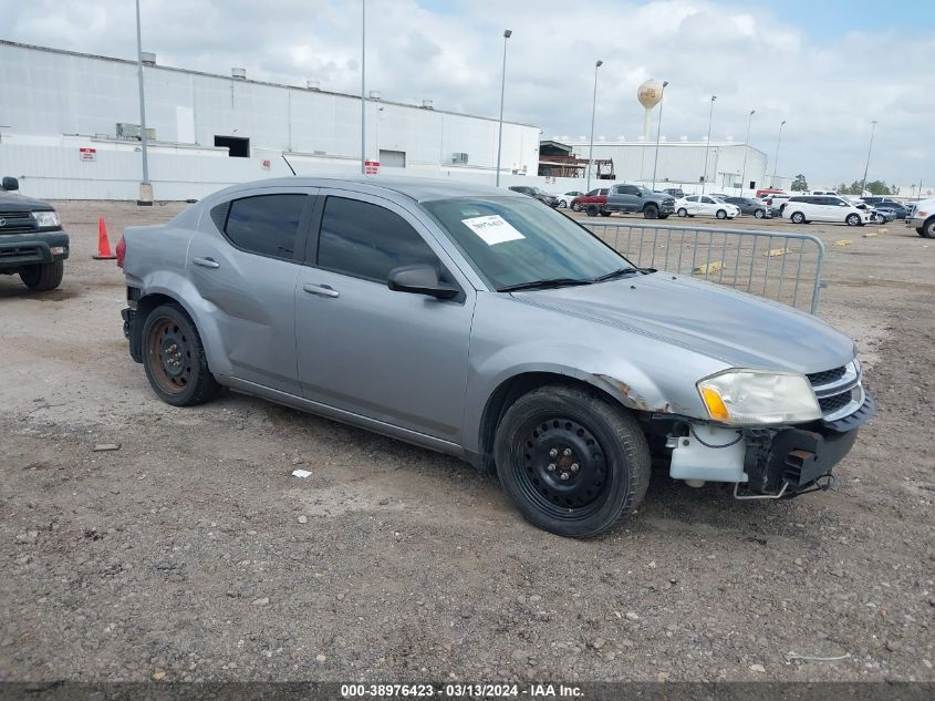 2014 DODGE AVENGER SE - 1C3CDZAB7EN190853