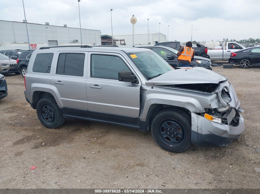 2016 JEEP PATRIOT SPORT - 1C4NJPBA6GD700688