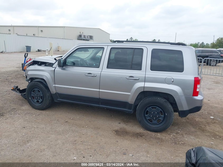 2016 JEEP PATRIOT SPORT - 1C4NJPBA6GD700688