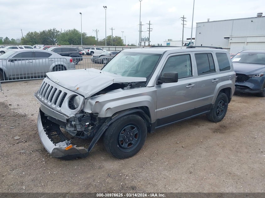 2016 JEEP PATRIOT SPORT - 1C4NJPBA6GD700688