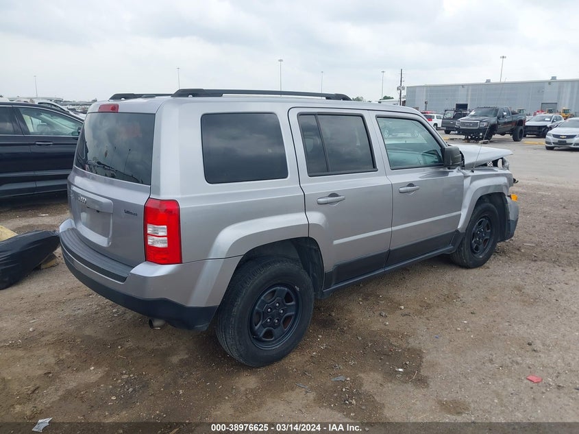2016 JEEP PATRIOT SPORT - 1C4NJPBA6GD700688