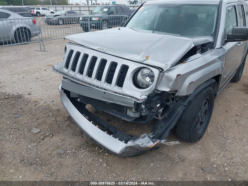 2016 JEEP PATRIOT SPORT - 1C4NJPBA6GD700688