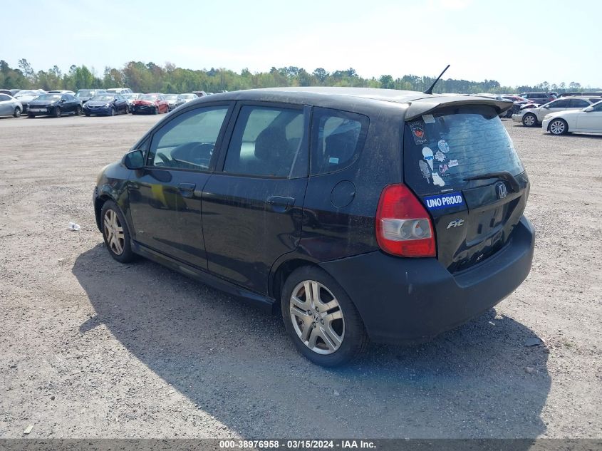 JHMGD38618S002691 | 2008 HONDA FIT