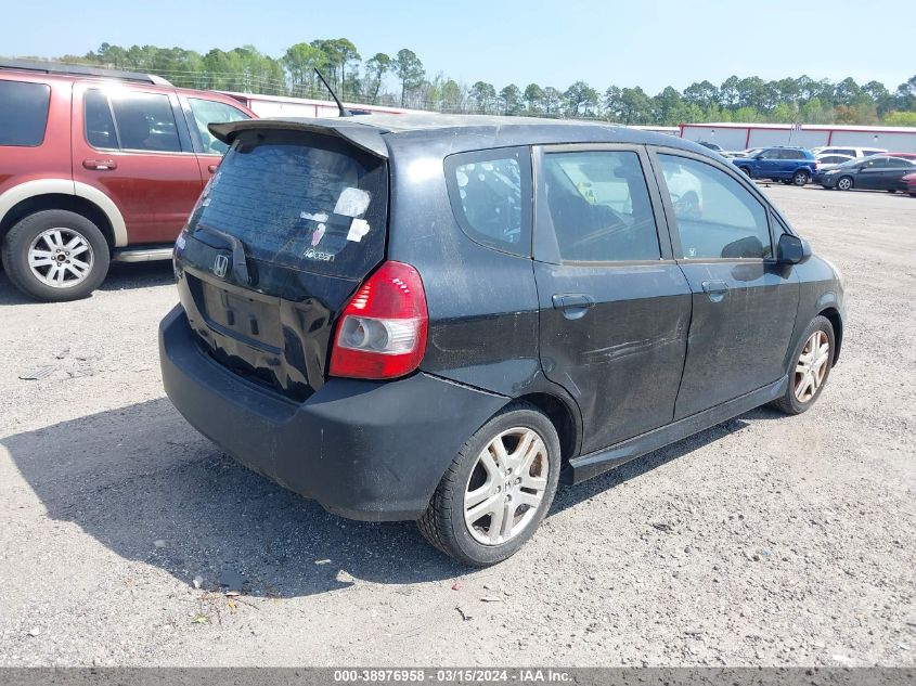 JHMGD38618S002691 | 2008 HONDA FIT