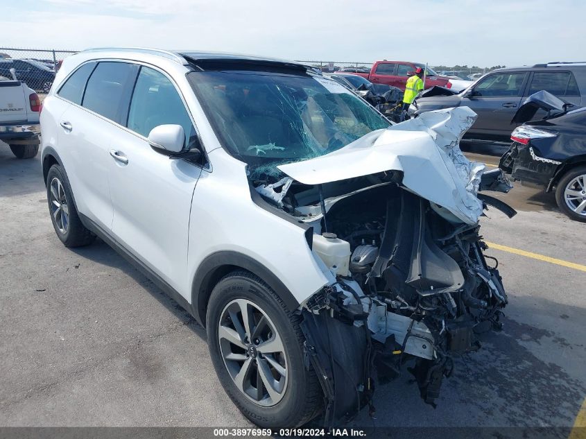 2019 KIA SORENTO 3.3L EX - 5XYPH4A53KG541243