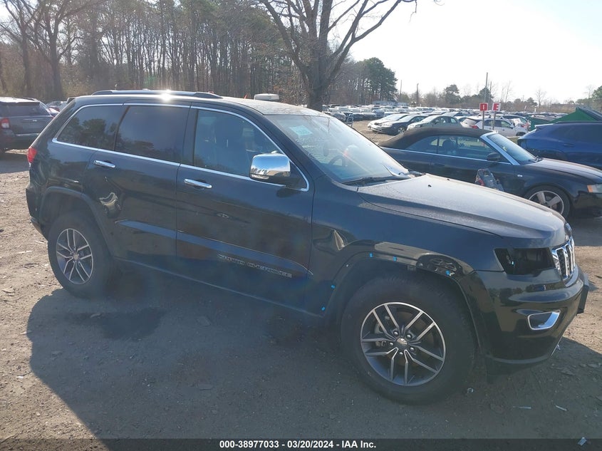 VIN 1C4RJFBG1JC442156 2018 JEEP GRAND CHEROKEE LIMITED