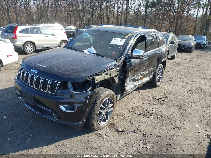 VIN 1C4RJFBG1JC442156 2018 JEEP GRAND CHEROKEE LIMITED