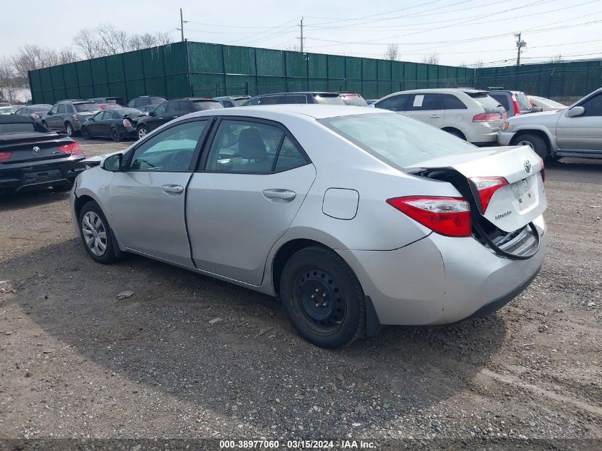 2T1BURHE0EC173869 | 2014 TOYOTA COROLLA