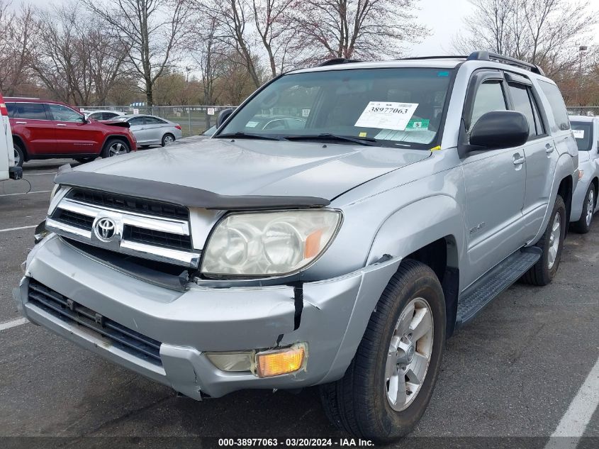 2005 Toyota 4Runner Sr5 V6 VIN: JTEBU14R950070532 Lot: 38977063