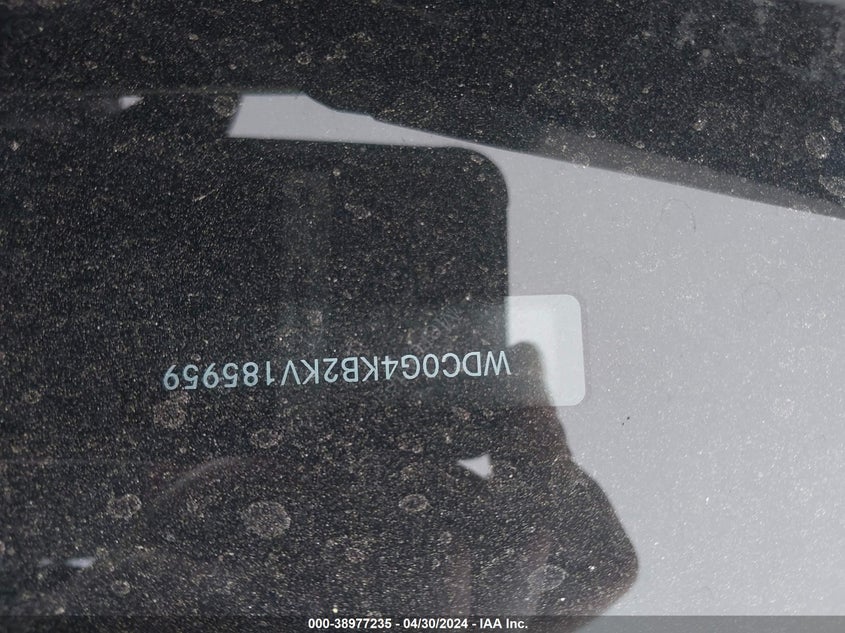 2019 MERCEDES-BENZ GLC 300 4MATIC WDC0G4KB2KV18595