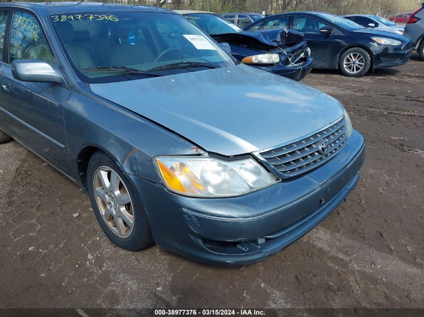 4T1BF28B33U331365 | 2003 TOYOTA AVALON