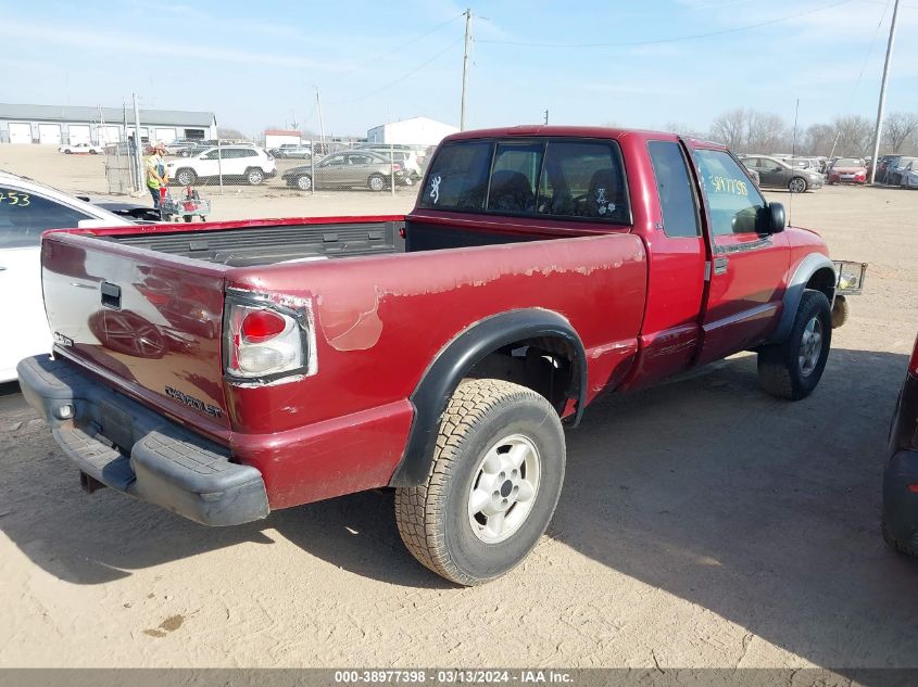 1GCCT19W4XK185881 | 1999 CHEVROLET S-10