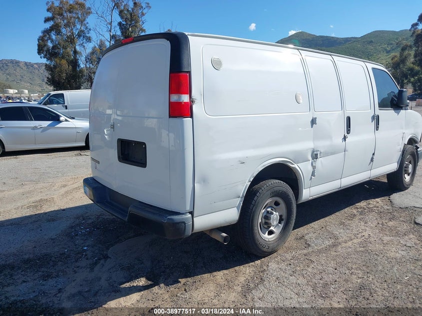 VIN 1GCWGAFP6K1360659 2019 CHEVROLET EXPRESS 2500 WORK VAN