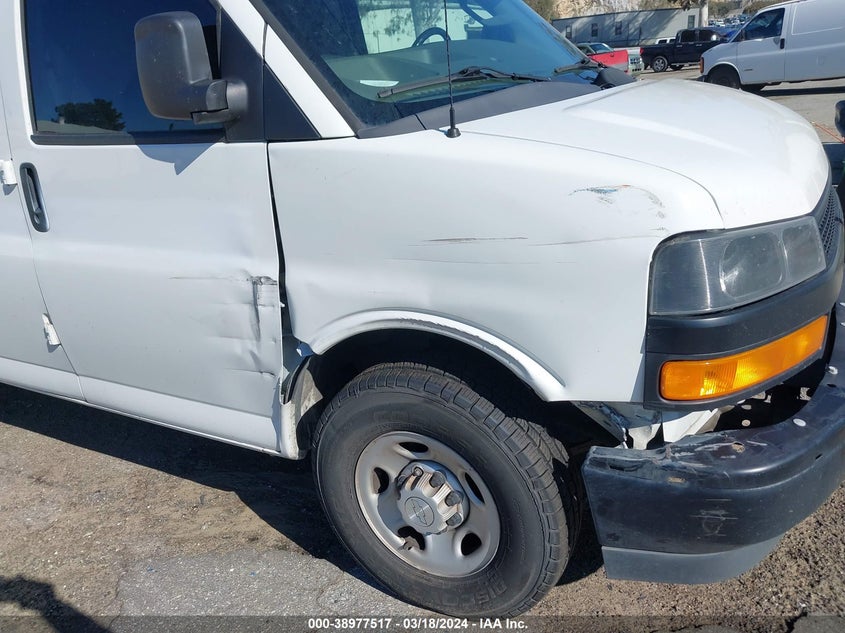 VIN 1GCWGAFP6K1360659 2019 CHEVROLET EXPRESS 2500 WORK VAN