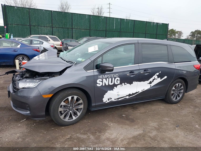 2023 HONDA ODYSSEY EX-L - 5FNRL6H63PB017140