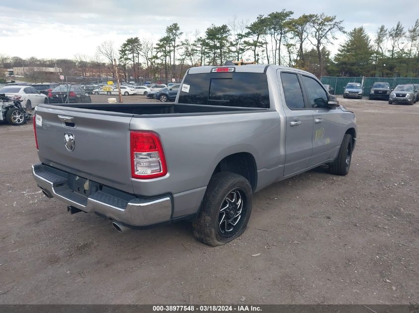 2019 Ram 1500 Big Horn/Lone Star Quad Cab 4X4 6'4 Box VIN: 1C6SRFBT0KN589704 Lot: 38977548