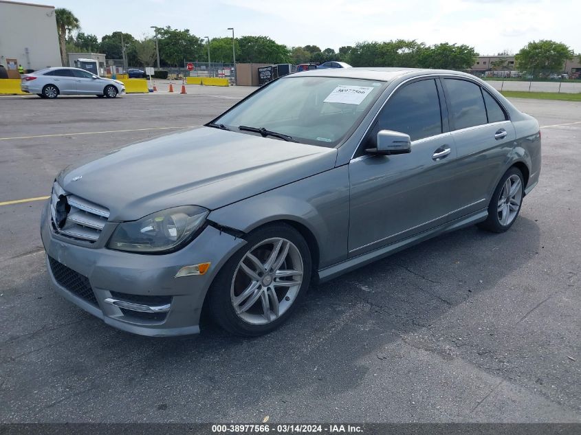 WDDGF4HB4DR256787 | 2013 MERCEDES-BENZ C 250