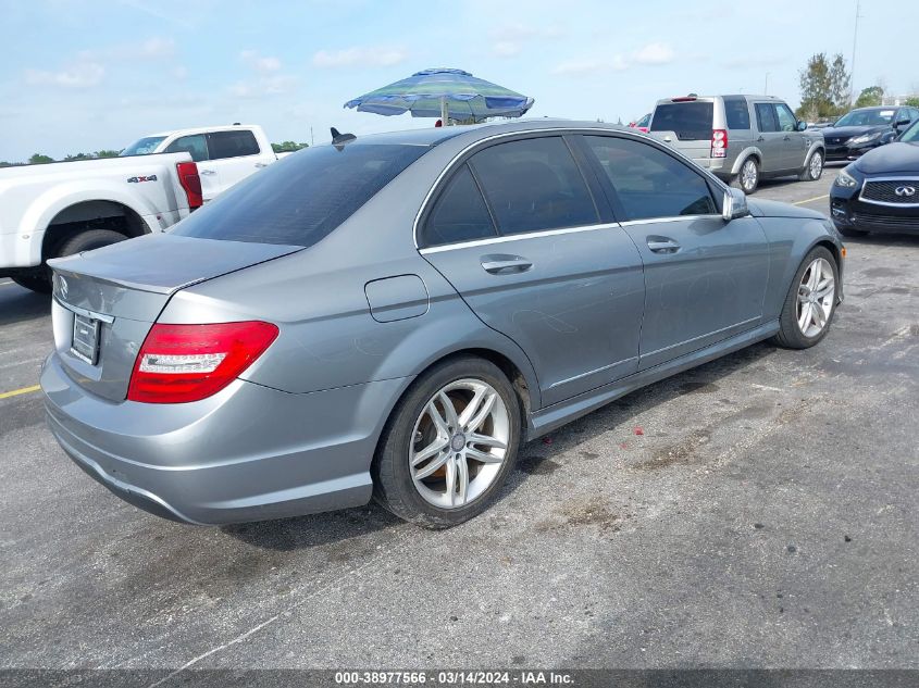 WDDGF4HB4DR256787 | 2013 MERCEDES-BENZ C 250