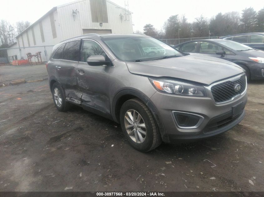 2016 Kia Sorento 2.4L Lx VIN: 5XYPGDA39GG050331 Lot: 38977568