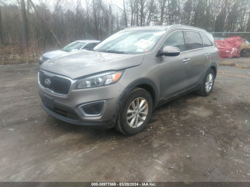 2016 Kia Sorento 2.4L Lx VIN: 5XYPGDA39GG050331 Lot: 38977568