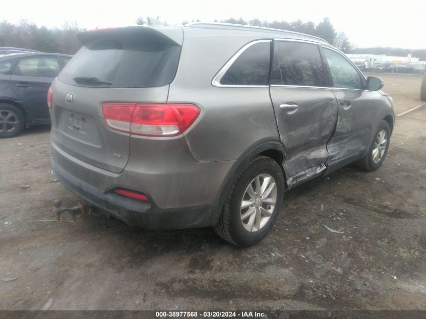 2016 Kia Sorento 2.4L Lx VIN: 5XYPGDA39GG050331 Lot: 38977568