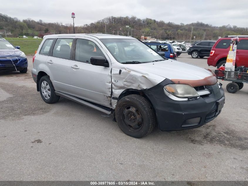 2003 Mitsubishi Outlander Ls VIN: JA4LX31G13U035031 Lot: 38977605