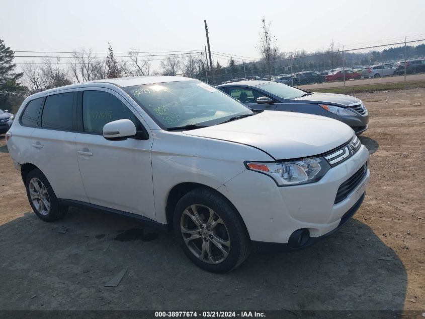 2014 Mitsubishi Outlander Se VIN: JA4AZ3A33EZ000169 Lot: 38977674