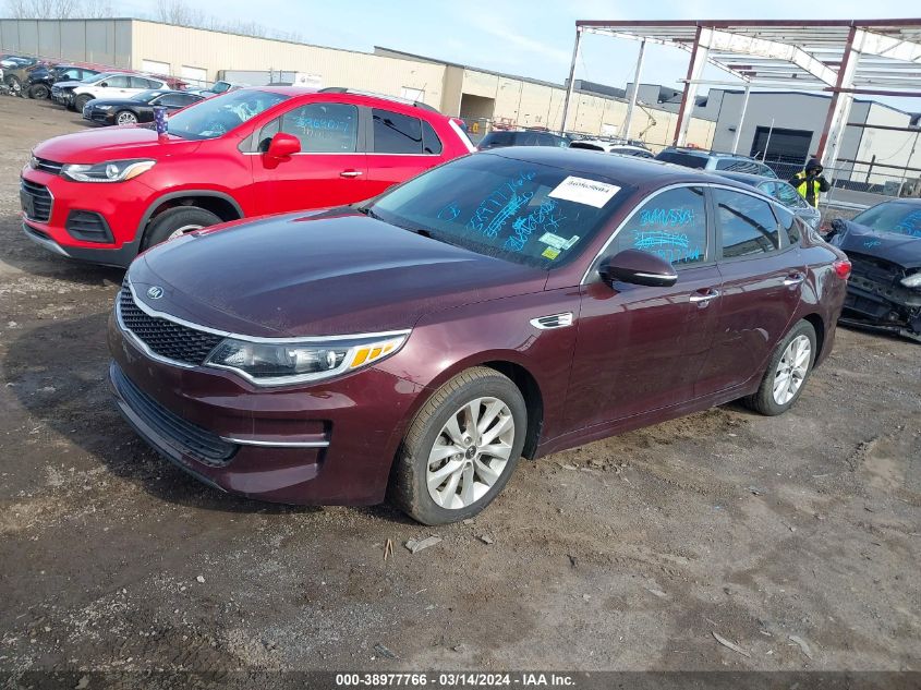 2018 Kia Optima Lx VIN: 5XXGT4L31JG270700 Lot: 38977766