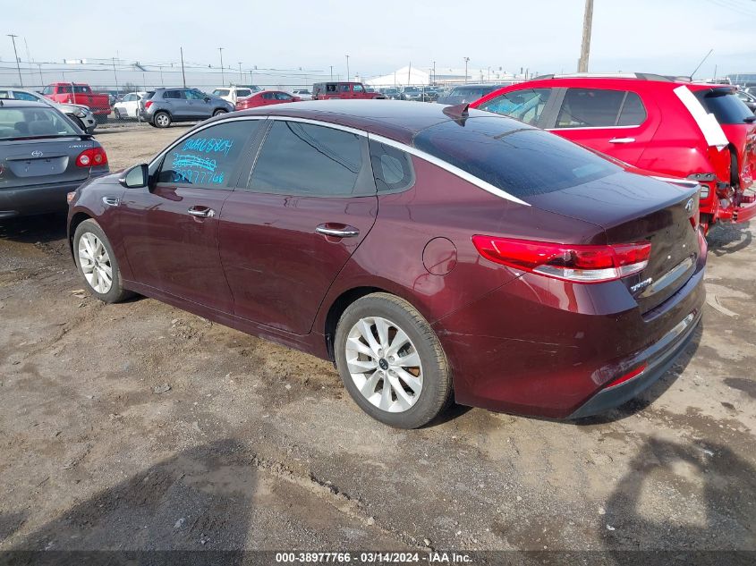 2018 Kia Optima Lx VIN: 5XXGT4L31JG270700 Lot: 38977766