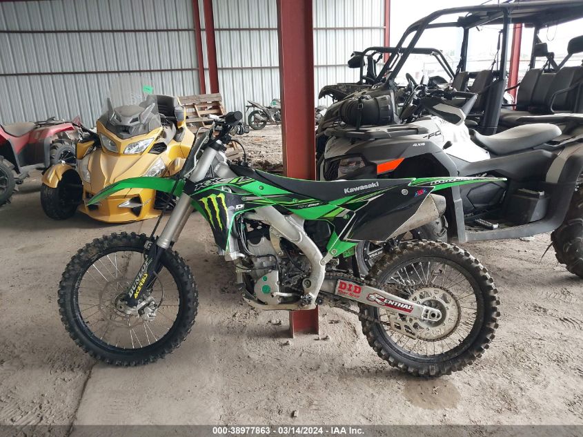 2019 Kawasaki Kx252 A VIN: JKBKXTAC7KA020862 Lot: 38977863