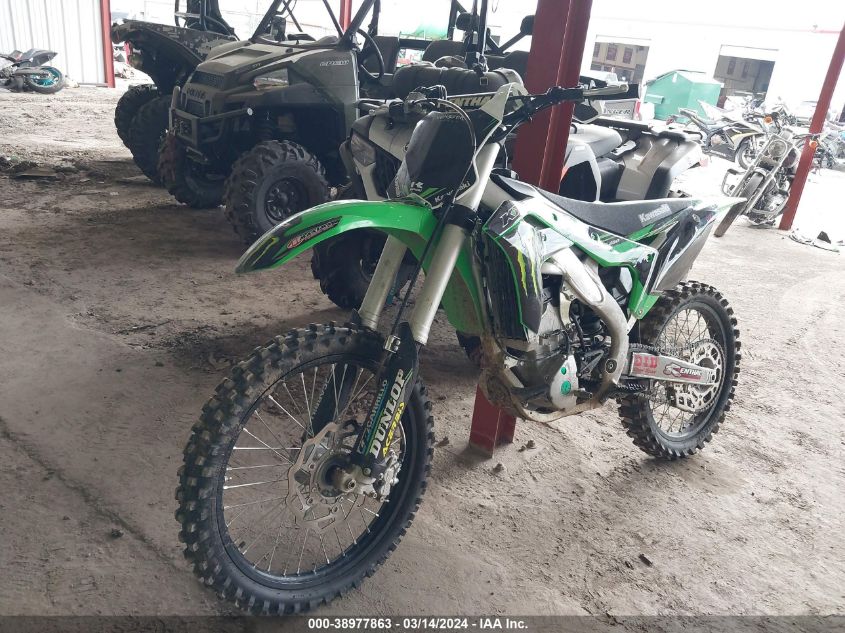 2019 Kawasaki Kx252 A VIN: JKBKXTAC7KA020862 Lot: 38977863