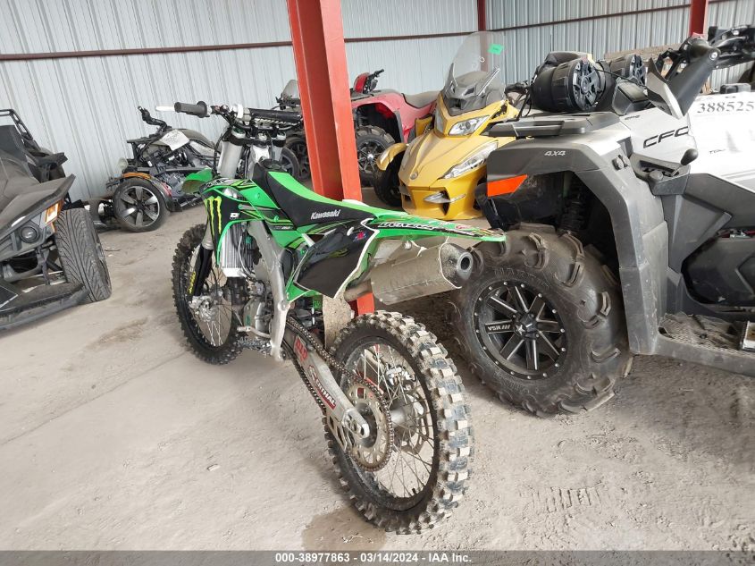 2019 Kawasaki Kx252 A VIN: JKBKXTAC7KA020862 Lot: 38977863