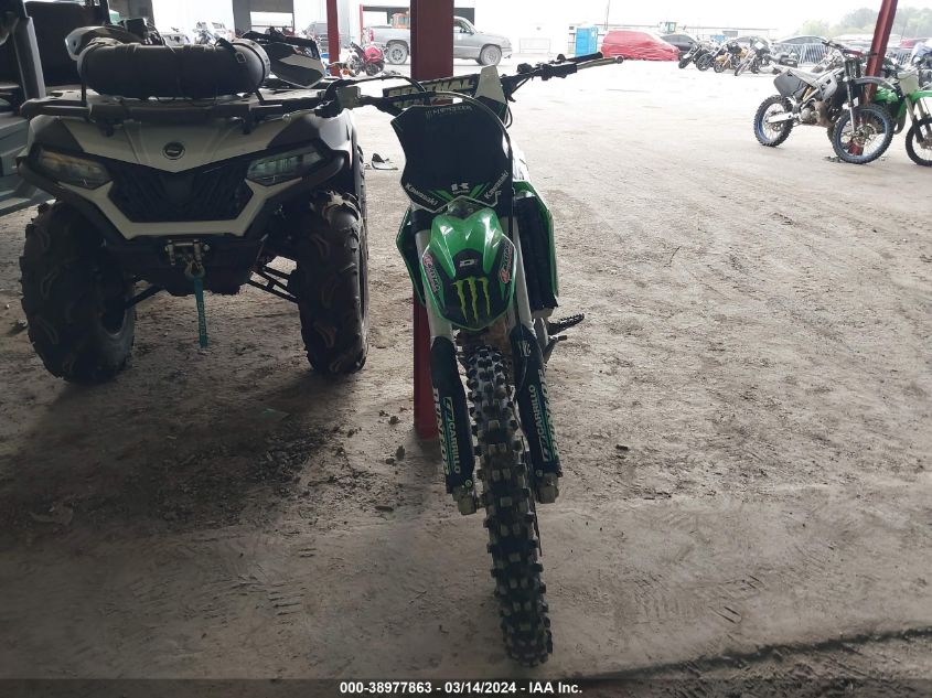 2019 Kawasaki Kx252 A VIN: JKBKXTAC7KA020862 Lot: 38977863