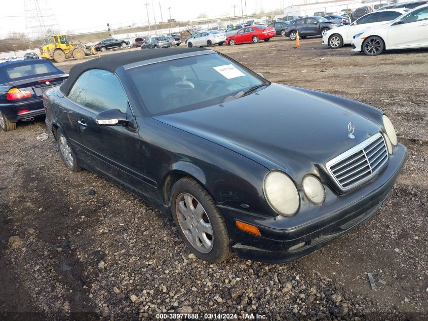 2001 Mercedes-Benz Clk 320 VIN: WDBLK65G61T086851 Lot: 38977888