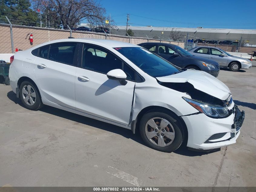 2017 Chevrolet Cruze Ls Auto VIN: 1G1BC5SM2H7160714 Lot: 38978032