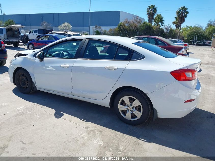 2017 Chevrolet Cruze Ls Auto VIN: 1G1BC5SM2H7160714 Lot: 38978032