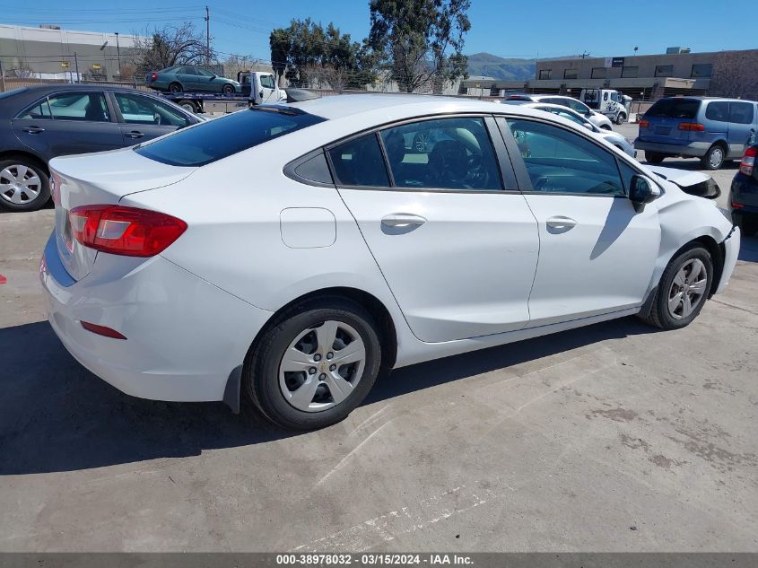 2017 Chevrolet Cruze Ls Auto VIN: 1G1BC5SM2H7160714 Lot: 38978032