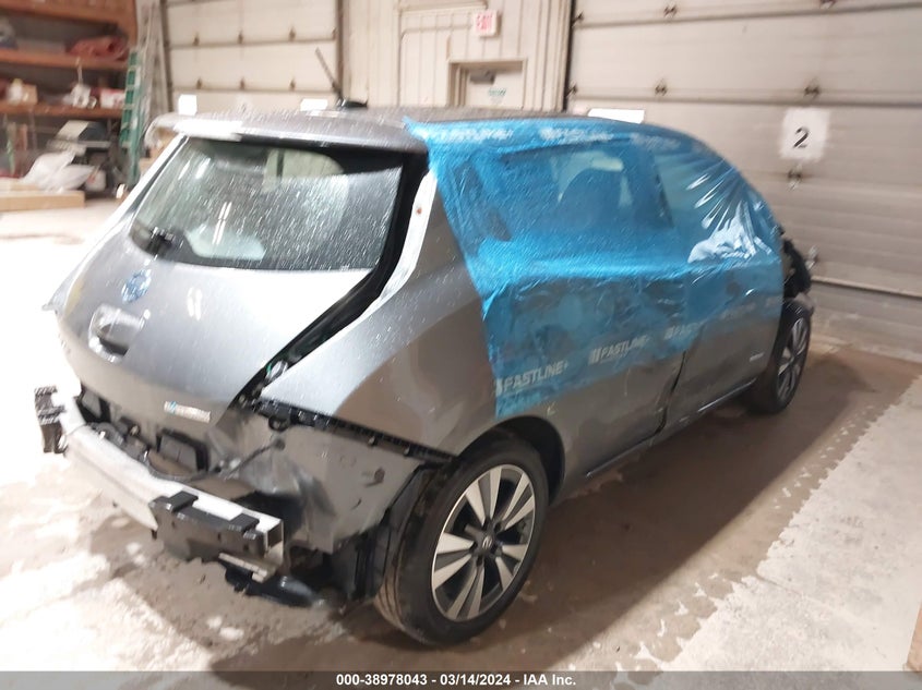 VIN 1N4BZ0CP4HC308182 2017 NISSAN LEAF SV