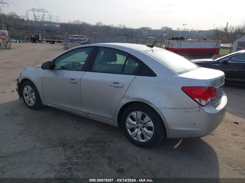 1G1PA5SG4D7314453 | 2013 CHEVROLET CRUZE