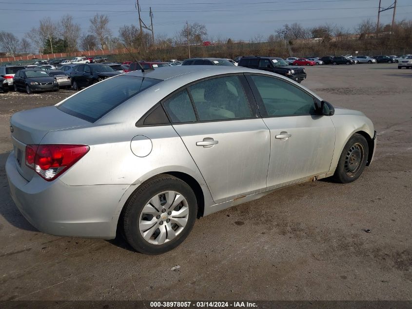 1G1PA5SG4D7314453 | 2013 CHEVROLET CRUZE