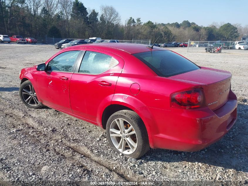 1C3CDZCG0DN586128 2013 Dodge Avenger Sxt