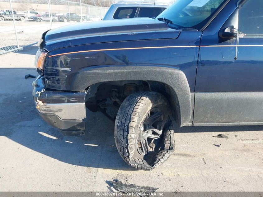 2006 Chevrolet Silverado 1500 Lt1 VIN: 2GCEK13Z961343256 Lot: 38978126