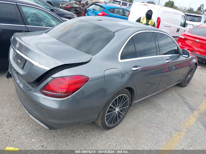 2021 MERCEDES-BENZ C 300 VIN: W1KWF8DB8MR637485